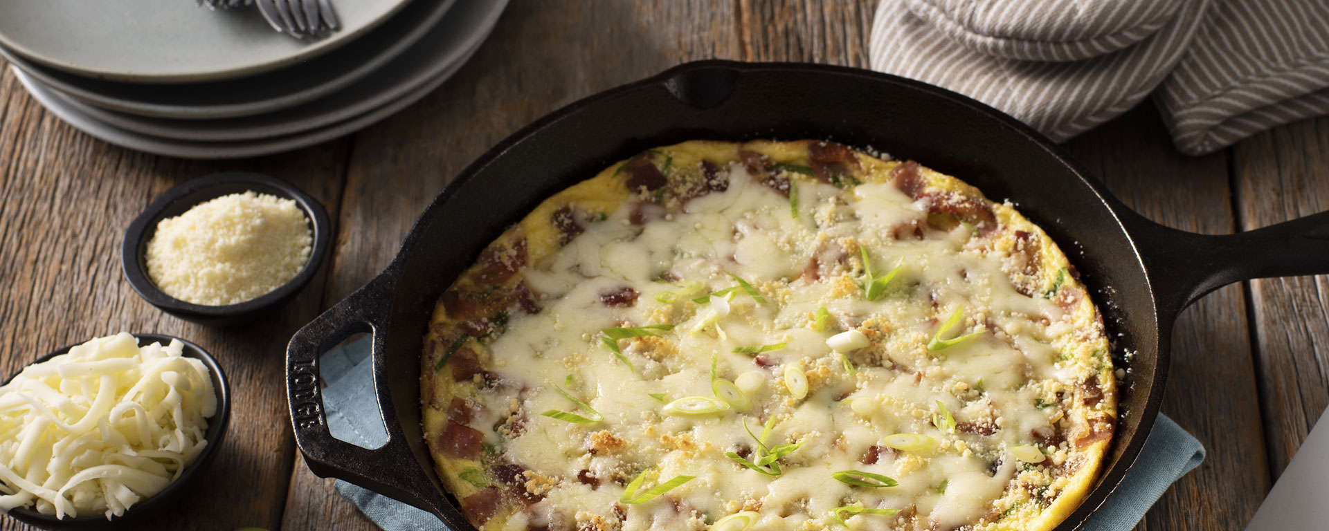 Photo of - Frittata au fromage en folie