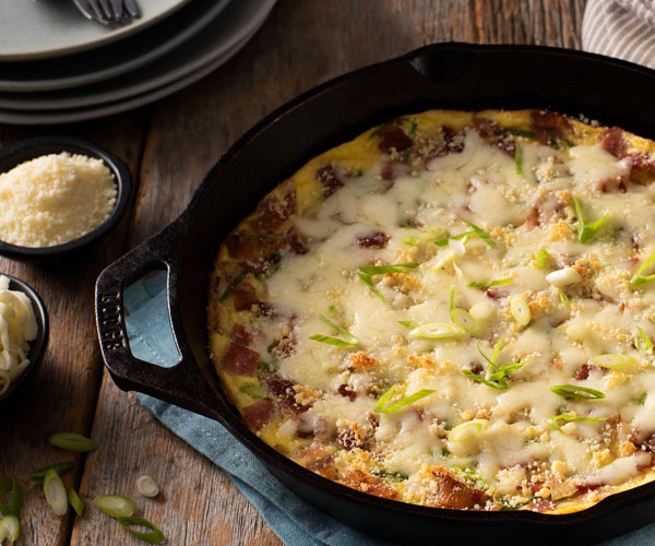 Photo of - Frittata au fromage en folie