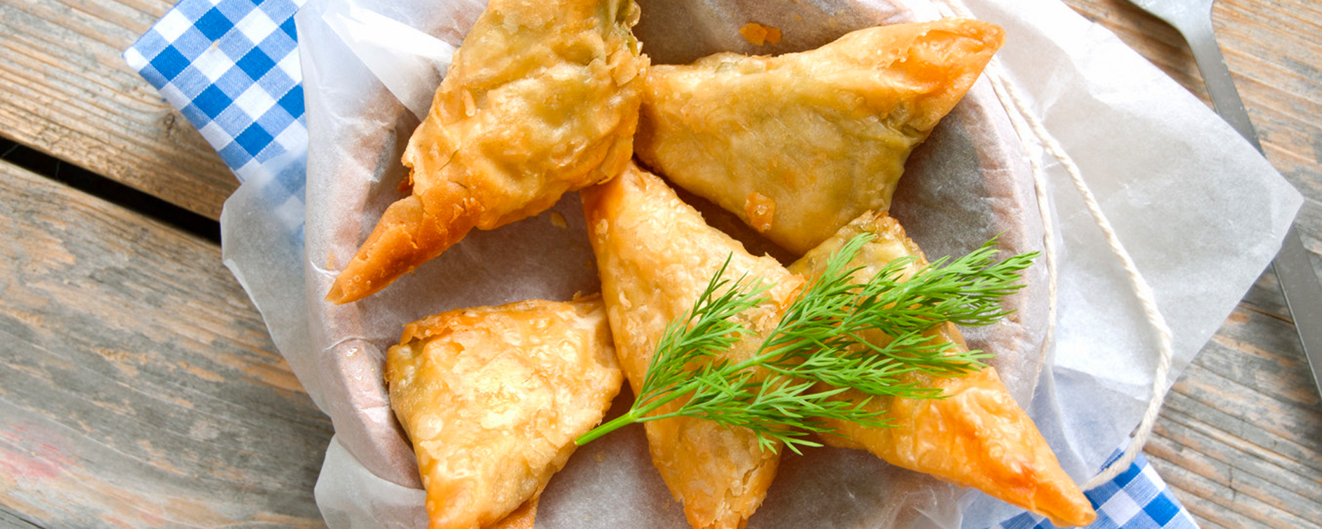 Photo for - Acorn Squash and Roasted Garlic Triangles