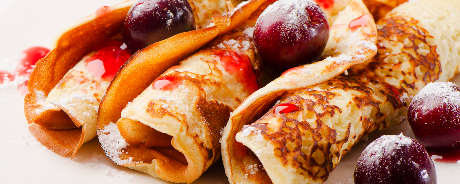 Photo of - Cherry Crêpes