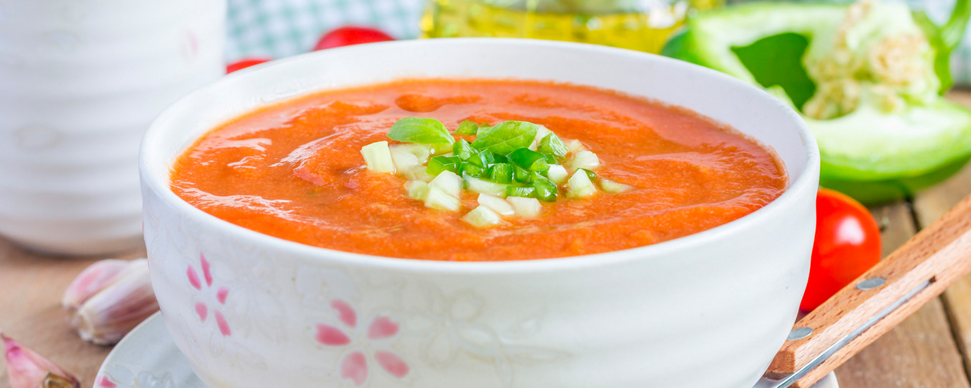 Photo of - Golden Gazpacho Soup