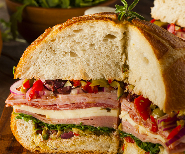 Photo of - Sandwich muffuletta