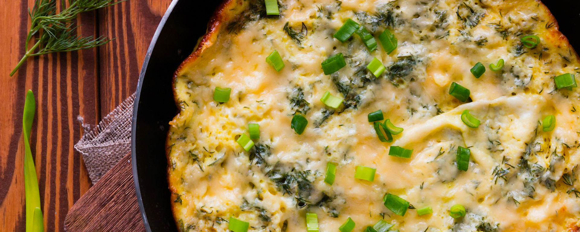 Photo of - Onion and Herb Frittata