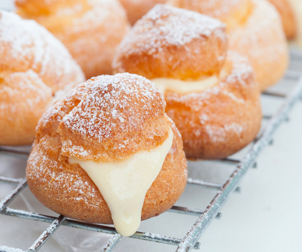 Photo of - Ricotta Filled Cream Puffs