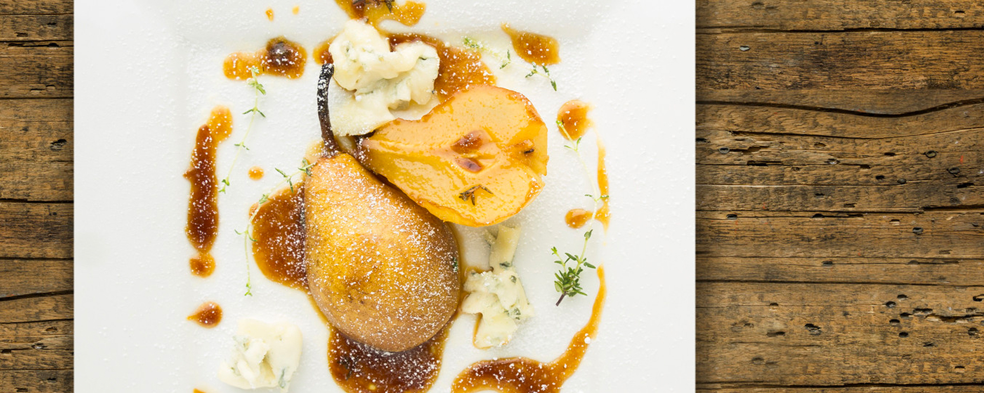 Photo for - Roasted Pears with Pepato Cheese