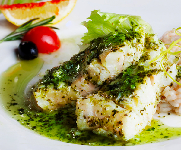 Photo of - Tilapia with Pesto