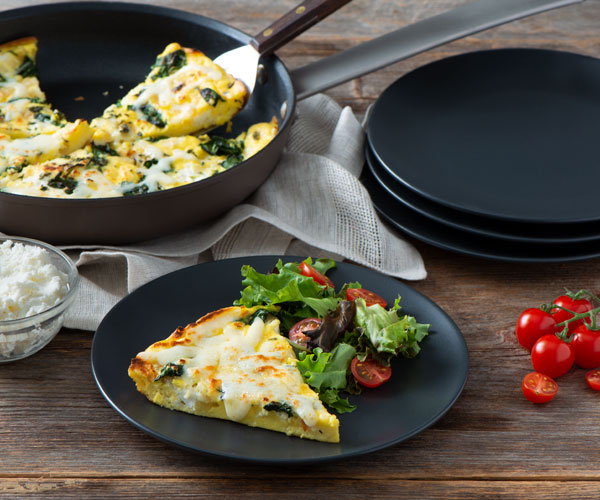 Photo of - Frittata à l’oignon et aux fines herbes