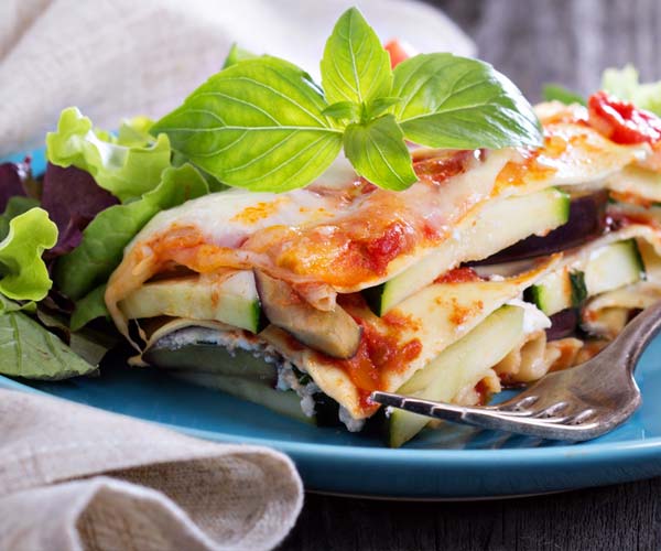 Photo of - Tourbillons de lasagne aux légumes