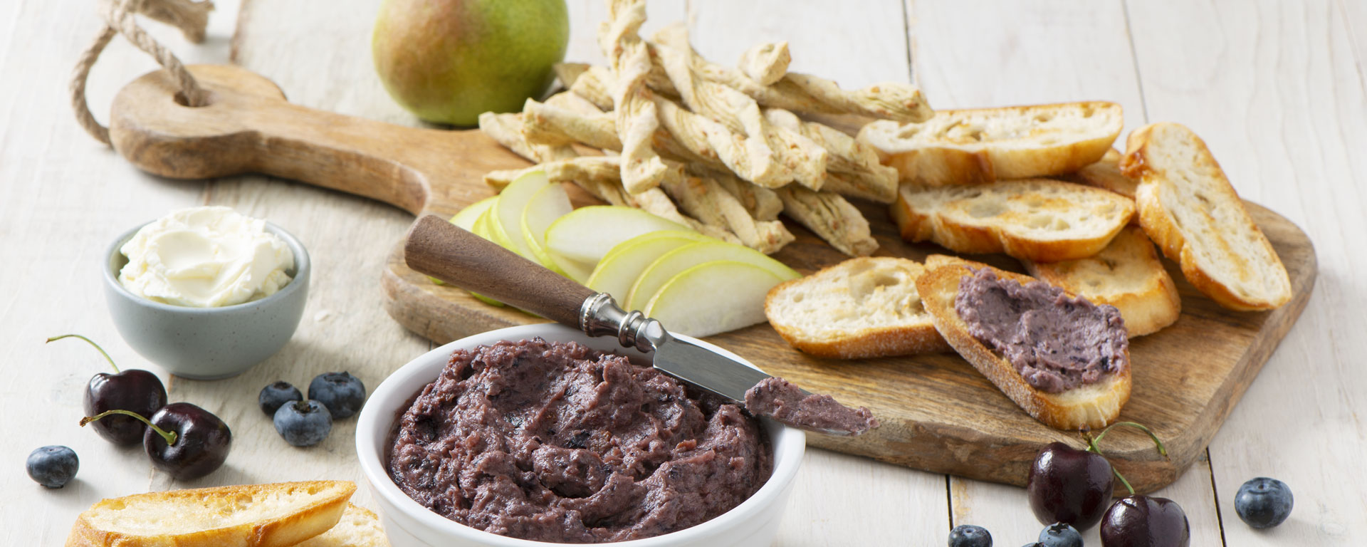 Photo of - Pear and Dried Cherry Mascarpone